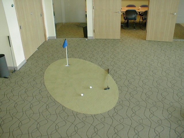 Visio putting green