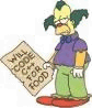 Krusty will code C++ for food.