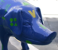 Pigtograph, in Pike Place Market.
